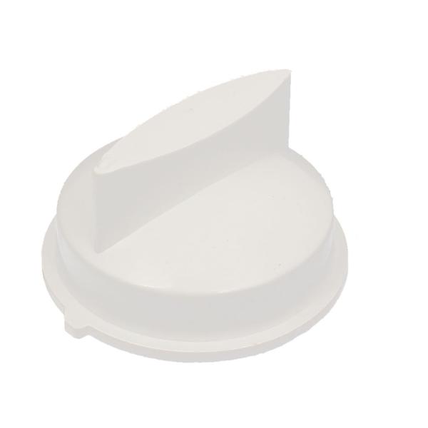 uxcell マイクロオーブンノブ つまみ プラスチック製 ダイヤル ホワイト 44mm直径