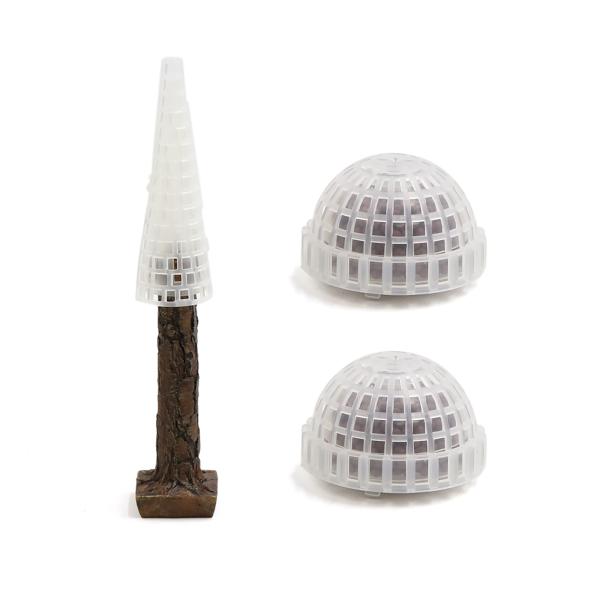 【本商品は海外出荷】お届けは通常20-30日を頂いております。カラー：ブラウン、クリア; パッケージ内容：モスツリーセット1個入り商品名：モスツリーセット材質：プラスチック正味重量：56-89gバリエーションテーマ：パターンネーム