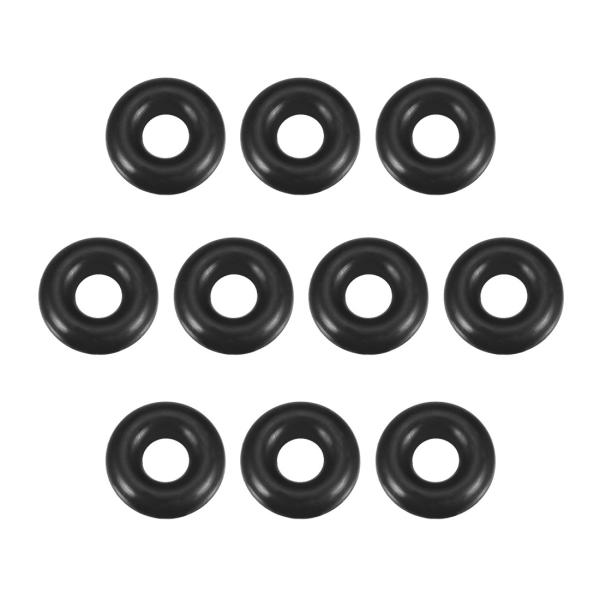uxcell O型リング ニトリルゴム 4mmの内径 12mmの外径 4mm幅 円形 シールガスケット 10個入り