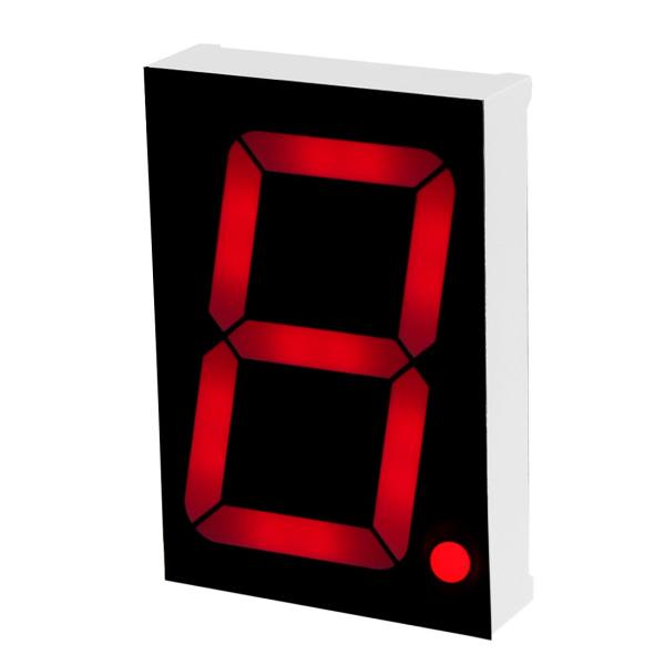 uxcell LEDデジタル表示管 10ピン 1ビット 7セグメント 56 x 38 11mm 1