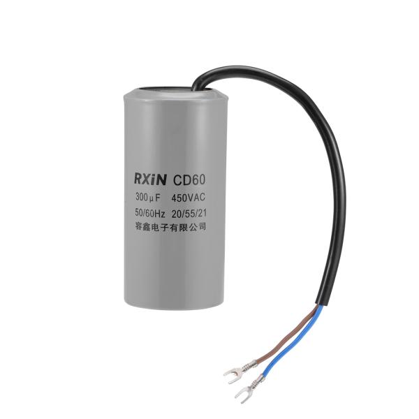 uxcell モータースターコンデンサ 300uf 300mfd AC 450V HVAC単相用 50