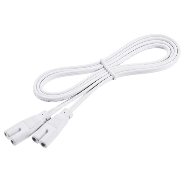 uxcell ランプ接続線 T4 T5 T8 LEDチューブ用 2ピン ダブルエンドライト リンクコード 延長ケーブル 全長100 cm 4個