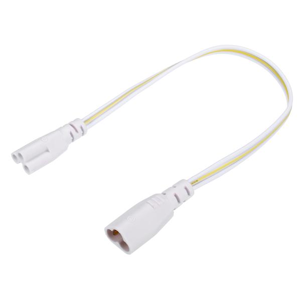 uxcell T5 T8 LEDチューブコネクタケーブル オス-メスダブルエンド延長