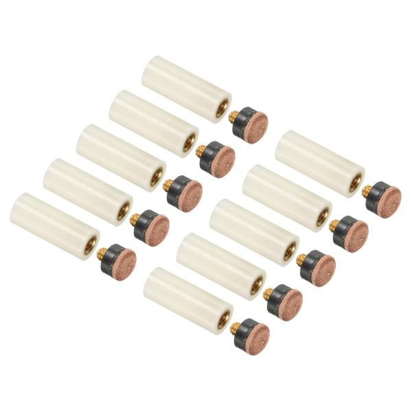 【本商品は海外出荷】お届けは通常20-30日を頂いております。先端サイズ:33 x 10 mm(H*D); リング穴径:7 mm; ねじゲージ:M5 x 1 mm; カラー：ブラウン、ベージュ; 素材：フェイクレザー、ABS; パッキングリ...