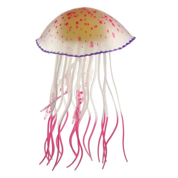 【本商品は海外出荷】お届けは通常20-30日を頂いております。リアルな形状: 光るクラゲアクアリウムオーナメントは精巧な仕上がりで、本物のクラゲのように見えます。水槽に取り付けると、水槽が生き返り、ユニークな視覚体験をもたらします。シリコン...