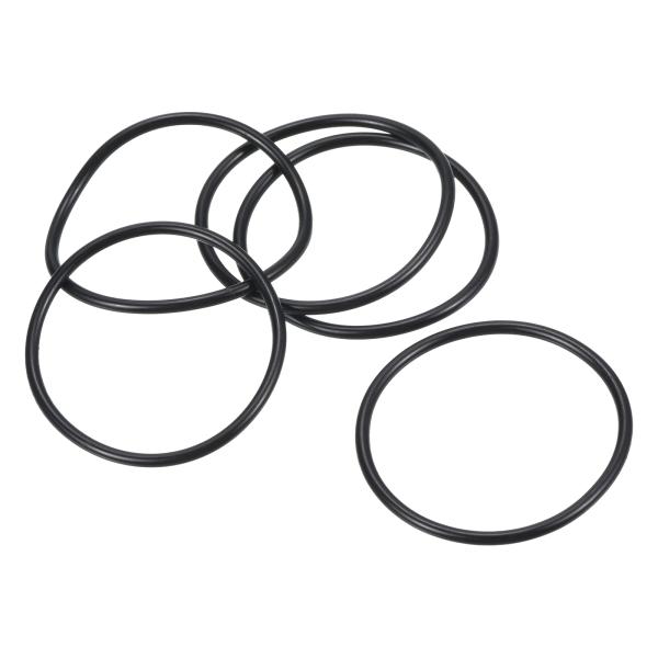 uxcell PATIKIL ニトリルゴムOリング 38mm外径 34mm内径 2mm幅 20個 メートルシールガスケット ブラック