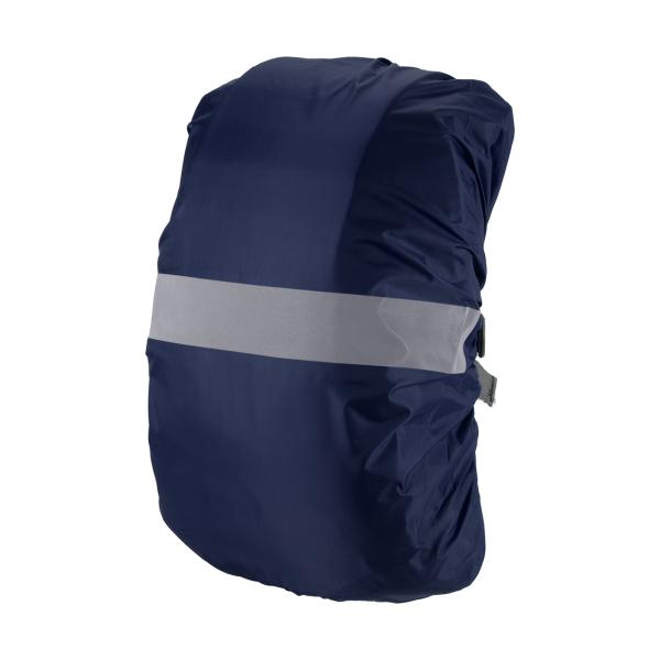 PATIKIL 30-40L 防水バックパックレインカバー 反射ストラップ付き ステイドライ ハイキング キャンプ 狩猟用 S ダークブルー