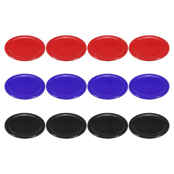 【本商品は海外出荷】お届けは通常20-30日を頂いております。仕様：カラー：黒、レッド、ダークブルー；素材：A BS；パック直径：6.3cm/2.48"；パッケージリスト：パック12個（カラーごとに4個ずつ）特徴：パックは耐久性のあるA B...