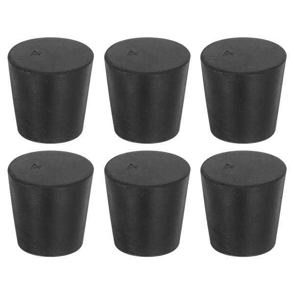 uxcell ゴム栓 シリコン栓 シリコーンゴムテーパープラグ上径26mm 下径20mm 高さ25mm 耐高温耐摩 無臭 研究所産業 ストッパープラグ