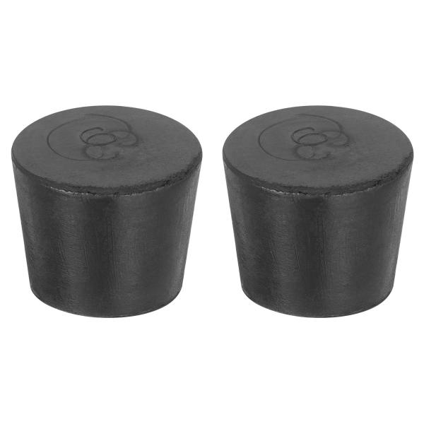 uxcell ゴム栓 シリコン栓 シリコーンゴムテーパープラグ上径32mm 下径