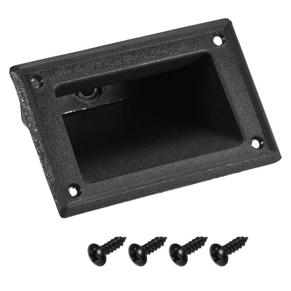 uxcell 埋め込み スピーカー ハンドル 取り付け グリ ップ ホルダー 交換用 スピーカー キャビネット ボックス ハンドル 4本 ネジ 付属