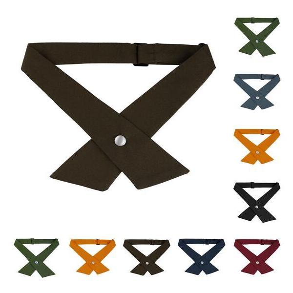 【本商品は海外出荷】お届けは通常20-30日を頂いております。素材：ポリエステル製で、丈夫でシワになりにくいです。フリーサイズ、幅6 cm 。 調節可能な首回りサイズ：58- 67cmクロス＆スナップボタンのデザイン：着用に便利で、すべての...