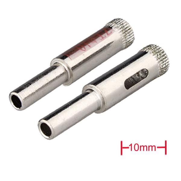 uxcell ホールソー コアビット 2個入り プロフェッショナル 10mm ガラスタイル