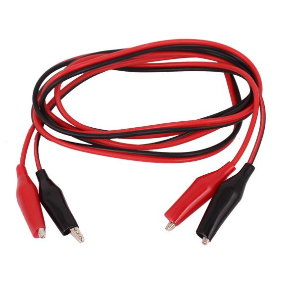 【本商品は海外出荷】お届けは通常20-30日を頂いております。製造: 中; 生地: 金属、ソフトシリコーン重量: 36g; パッケージコンテンツ:テストリードメインカラー:ブラック、レッド全長: 1.3M/ 4Ftワニ口クリップの開き幅(最...