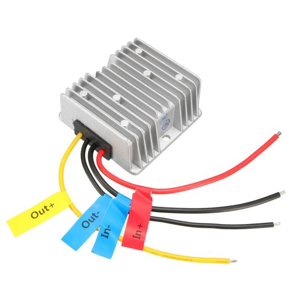 uxcell 変換器 エレクトロニック LED コンバーター DC 12V(10V~16V) ー DC24V 8A 192W