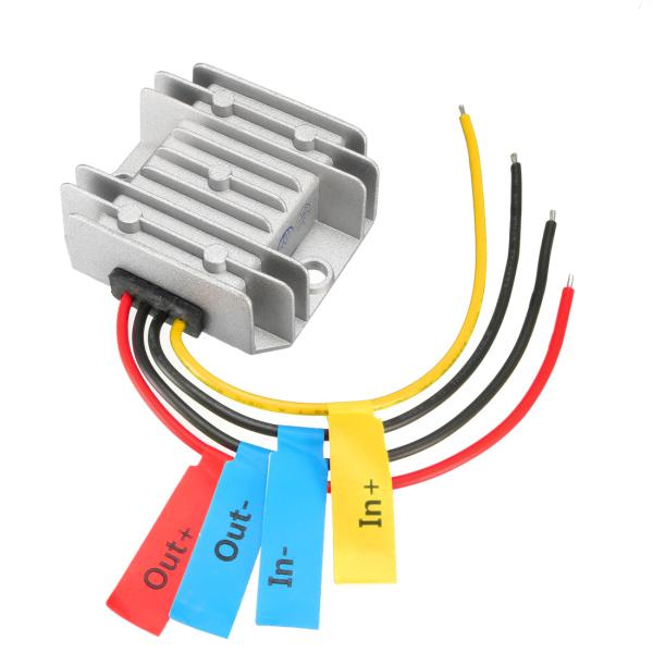 uxcell 防水DC電力コンバータ DC 10V-32V-DC 12V 3A 36W 降圧型電圧レギュレータ