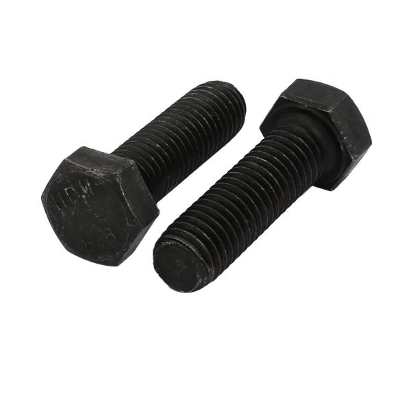 uxcell 六角ボルト 六角ねじ 六角キャップスクリュー M12x40mm 炭素鋼 2個入り