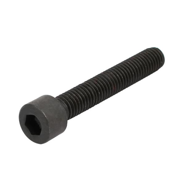 uxcell 六角ヘッド 六角ボルト 全ねじ 左ねじ サイズM8x50mm 8.8グレード 炭素鋼製 ブラック
