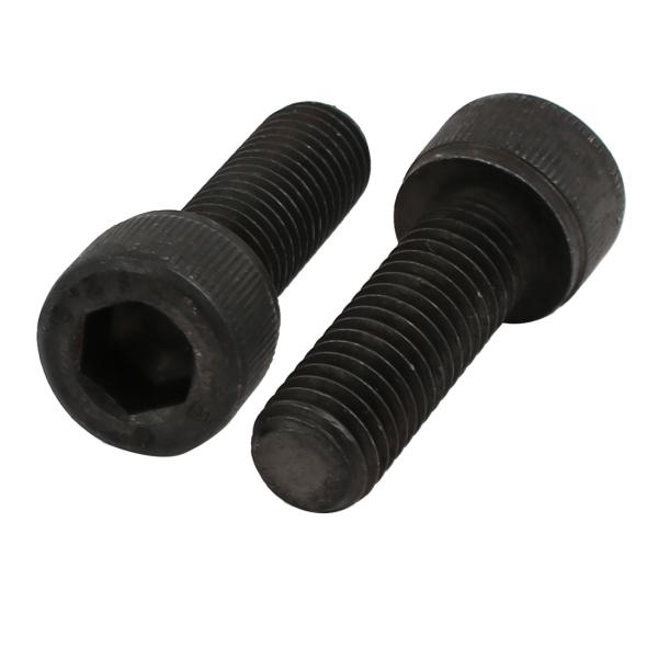 uxcell 六角穴付きボルト 左手ねじボルト M10x30mm 炭素鋼材質 12.9グレード 六角ソケット 2個入リ