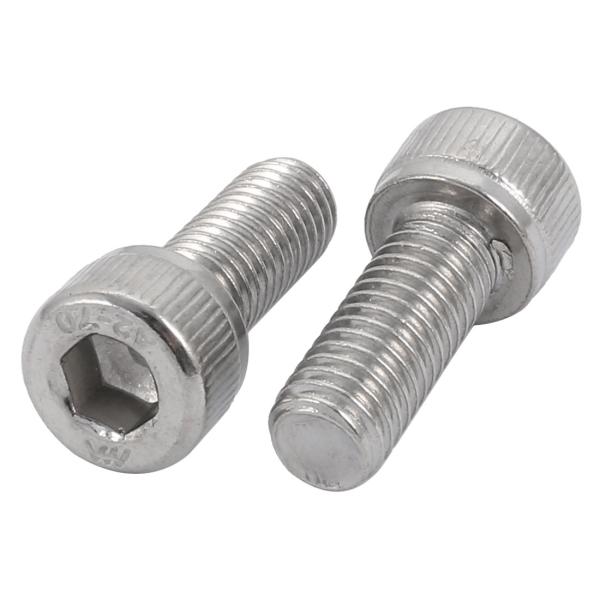 uxcell 六角穴付きボルト キャップねじ M8x20mm 304ステンレス鋼 左手のスレッド 2個入り