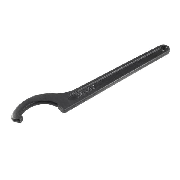 uxcell レンチ オープンエンドスパナ CNCフライス盤 Cフック 38-42mmラウンドナット用