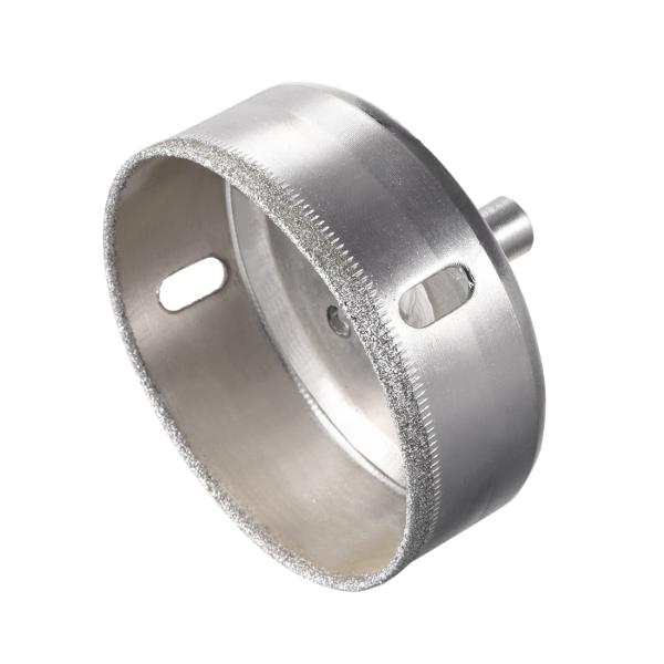 uxcell ガラスホールソー ダイヤモンドドリルビットホールソー ガラスセラミック磁器タイル用 75mm