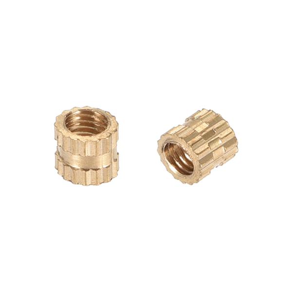 【本商品は海外出荷】お届けは通常20-30日を頂いております。[サイズ] - M3x0.5mmネジサイズ、長さ4mm、外径4mm。[材料] - 真鍮製、防錆性、熱伝導性、耐熱性に優れ、長時間の使用が可能です。[特徴] - 超音波または熱によ...