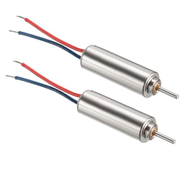 uxcell マイクロコアレスモータ DC 3V 4x12mm DCモーター 安定性 2個入り