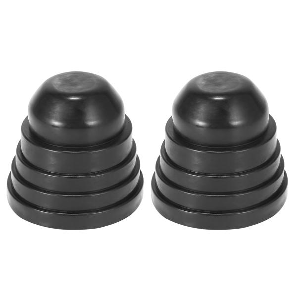 X AUTOHAUX ハウジングシールキャップ 50 mm 55 mm 60 mm 65 mm ゴム製ヘッドライトダストカバー 防水防塵キャップ 2個