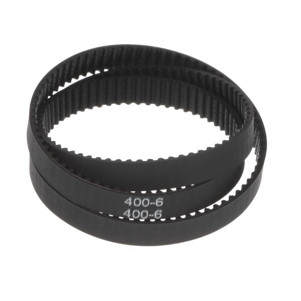 uxcell 4pcs 2GTタイミングベルト クローズドルー プ 400-2GT-6 幅6mmx長さ400mm 3Dプリンタータイミングベルト