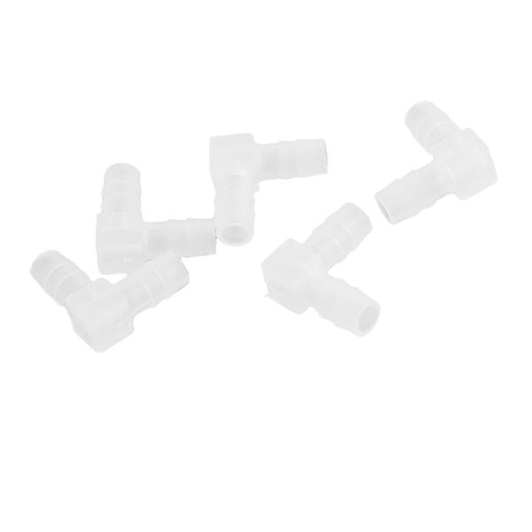 【本商品は海外出荷】お届けは通常20-30日を頂いております。商品名：ホースジョイナー; 材質：プラスチックカラー：クリアホワイト; コネクタタイプ：L型各ポート長さ: 2.6c; 最大外径 : 8.8mmフィットホース内径 : 8mm ;...