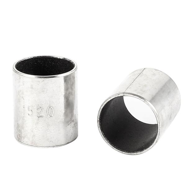【本商品は海外出荷】お届けは通常20-30日を頂いております。商品名：すべり軸受スリーブ 合計サイズ : 20 x 17 x 15mm(L*OD*ID)材料：メタルカラー：シルバートーン重さ: 15gパッケージ : 2 x すべり軸受スリーブ