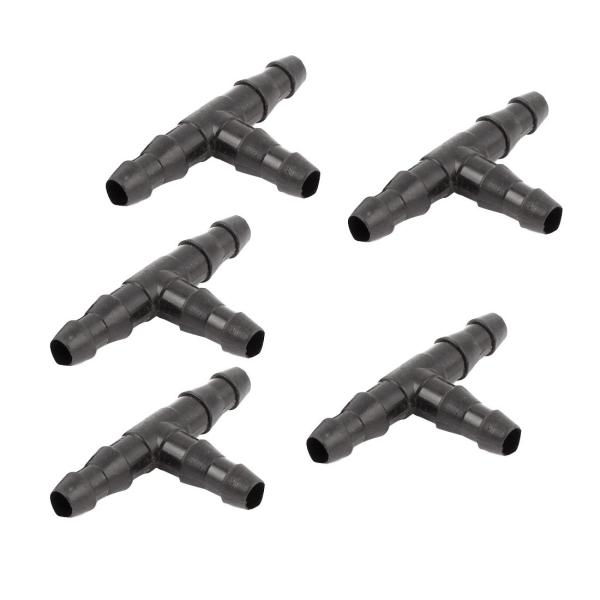 【本商品は海外出荷】お届けは通常20-30日を頂いております。製品名：水族館チューブコネクタ；タイプ ： 3ウェイ材質：プラスチック；カラー：ブラックホース径（各）： 5mm；コネクタの合計サイズ（各）：37 x 20mm (長さ＊幅)純重...