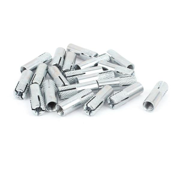 uxcell アンカーボルト スリーブ エクスパンションボルト ファスナー