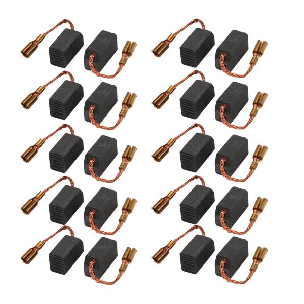 uxcell モーターカーボンブラシ メタル製 グレー 13mmx8mmx6mm 1個入り