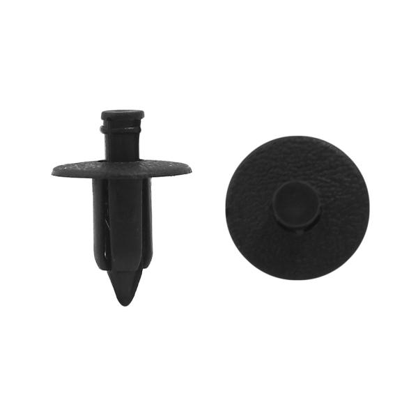 uxcell クリップ リテーナ 固定具 7mmプラスチックリベット プッシュクリップ 50個入り