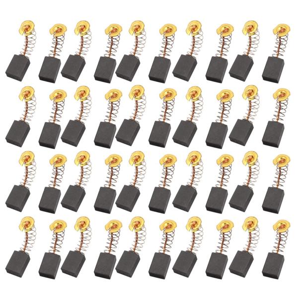 uxcell モーターカーボンブラシ 炭素ブラシ 電動ハンマ 電動ドリル モータ 電動機 電動工具 パワーツール 12x9x6mm 20ペア