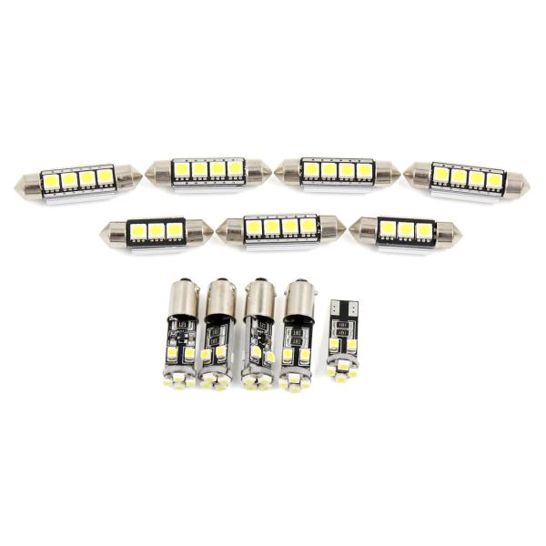 uxcell ledルームランプ ドームマップライト ステップ アウディA3 / S3 (8P) 白色LEDパッケージ 12個入り DC 12V
