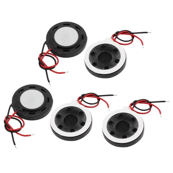 【本商品は海外出荷】お届けは通常20-30日を頂いております。商品名：マグネットスピーカー;電源：1W;抵抗：8OHMタイプ：マグネット;マグネット直径：12mmサイズ：18 x 4mm（D * H）;ワイヤ長さ：5cmカラー：レッド、ブラ...