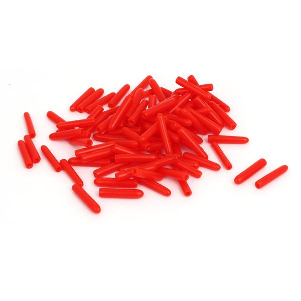 【本商品は海外出荷】お届けは通常20-30日を頂いております。; 材質：ラバー正味重量：13g; パッケージ内容：インスレートエンドキャップ100（+/- 2％）個入りメインカラー：レッド; 製品名：インスレートエンドキャップ合計サイズ：1...