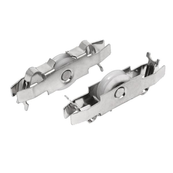 uxcell 戸車 ガラスプーリー スライド ローラー ショーケース ドア 8mm