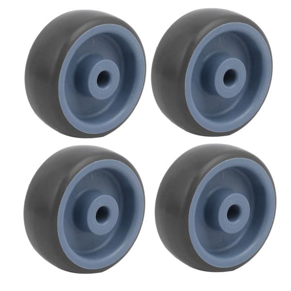 uxcell キャスターホイール 直径48mm TPR 家具チェアトロリーキャスター 産業用キャスター 4個入り