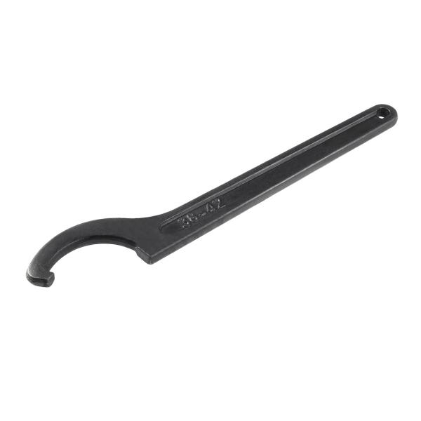 uxcell レンチ オープンエンドスパナ CNCフライス盤 Cフック 38-42mmラウンドナット用