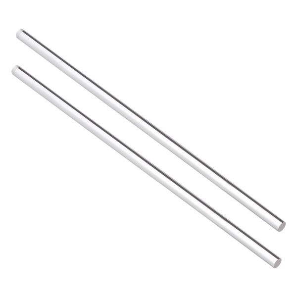 uxcell アクリル丸棒 PMMAバー プレキシガラスバー クリア ソリッド 8mmx25mm 2個入り