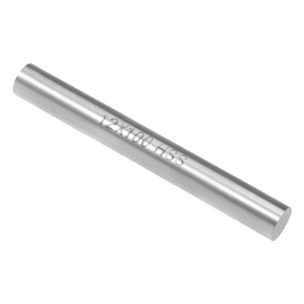 uxcell 丸鋼棒 HSS旋盤バーストックツール 12 mm 長さ100 mm シャフトギアドリル旋盤ボーリングマシン旋削ミニチュアアクスル