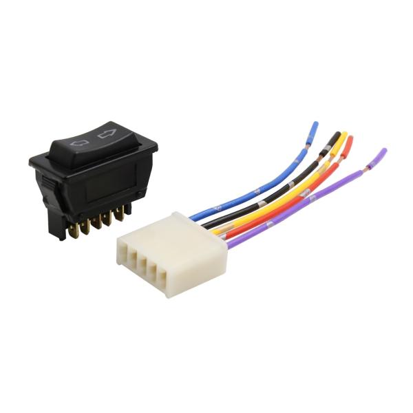 【本商品は海外出荷】お届けは通常20-30日を頂いております。スイッチのサイズ： 4.1x2.1x3.4cm(L*W*H)ソケットのサイズ： 2.6x2.5x1.2cm(L*W*H)ワイヤーの長さ： 10.4cm簡単な取付法です。元のマスタ...