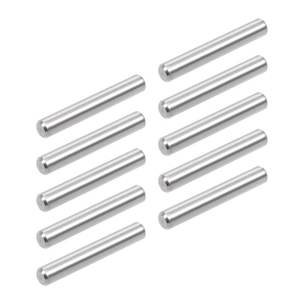 ピンピン uxcell スチールピン 6mm x 4mm ノック ピン 34 ステンレススチール 棚
