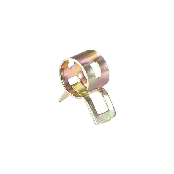 uxcell チューブクランプ ホース クランプ 1mm スプリング バンド タイプ クリップ フューエルライン交換用 1個入り