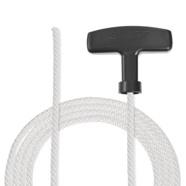 【本商品は海外出荷】お届けは通常20-30日を頂いております。ロープ直径：5mm; ロープ長さ：1.3 Mガソリンエンジンモデルに適合：173F / 188F / 190F素材：ポリエステル繊維; パッケージ内容：1 xハンドル付きスタータ...