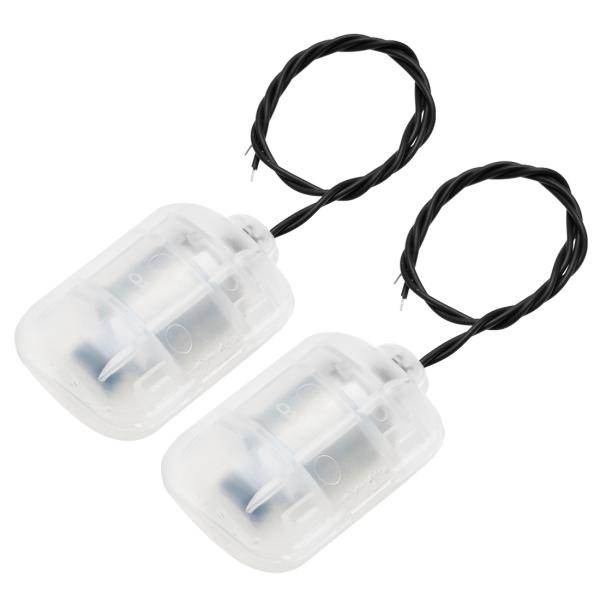 uxcell 振動モーター DC 12V 4000RPM マッサージャー ホワイトシェル付き 58x44x30mm 2個入り